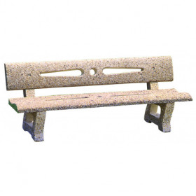 Banc en béton Peuplier