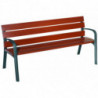 Banc de ville bois exotique Alep