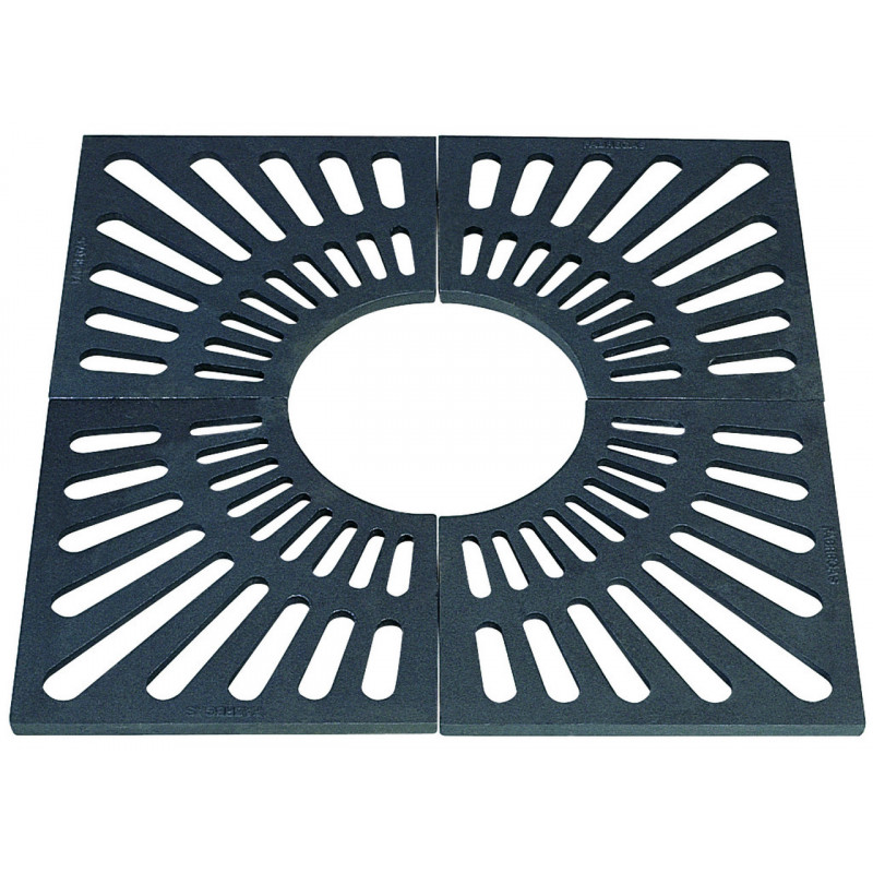 Grille fonte pour arbre Girodet