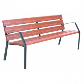 Banc urbain lames recyclées...