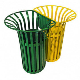 Corbeille urbaine de tri Vitex