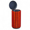 3 poubelles extérieures Linum + 3 seaux