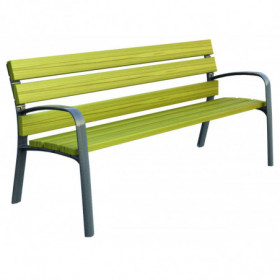 2 bancs de villes lames en...