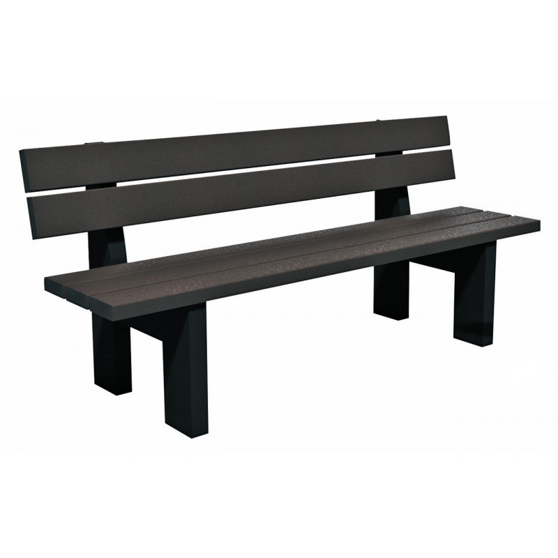 Banc enfant recyclé Madrid - mobilier urbain