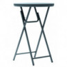 5 tables mange-debout pliantes Asteria