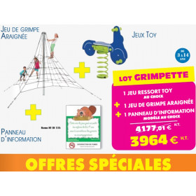 Lot de jeux GRIMPETTE
