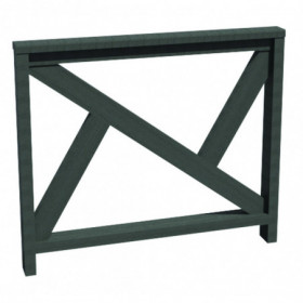 Barrière urbaine recyclée...