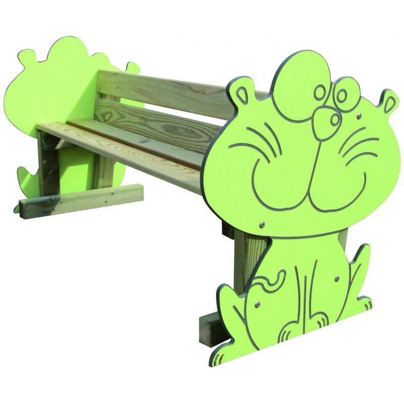 Banc Bidule et Dudule jeux et sports