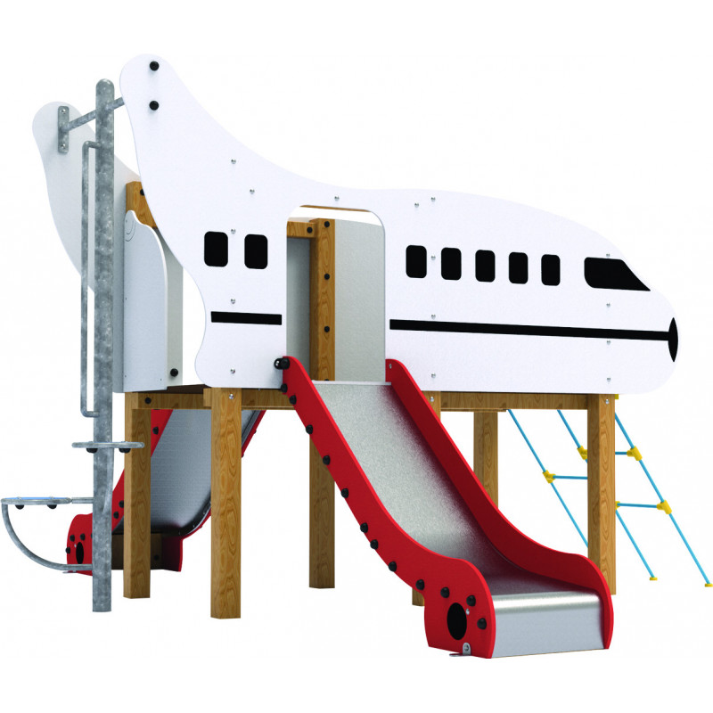 Jeu extérieur bois Tour Avion