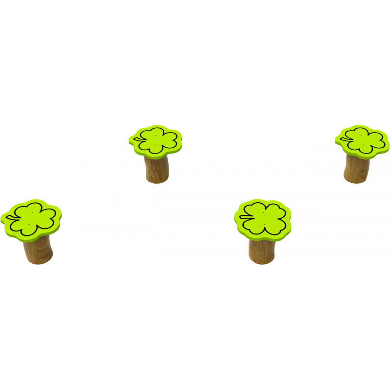 Parcours de sauts 4 Trèfles