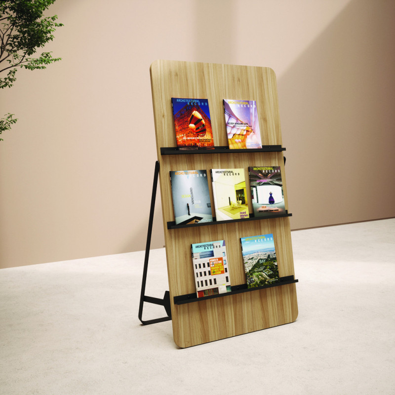 Présentoir bois Panneau