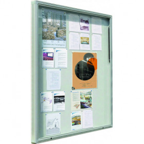 Vitrine extérieure Montéo