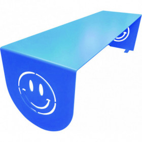 Banquette métallique...