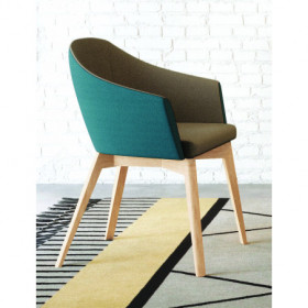 Siège visiteur tissu Nani