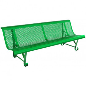 Banc 2 pieds RAL 6005