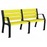 Lot de 3 bancs de ville Mahonia