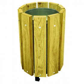 3 corbeilles bois Enérie en...