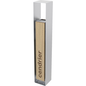 Cendrier extérieur inox...