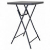 3 tables hautes carrées Thaly