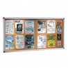 Vitrine d'affichage intérieur