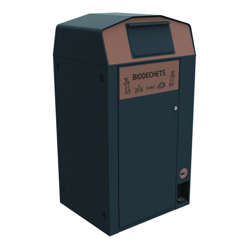 corbeille biodéchet extérieure